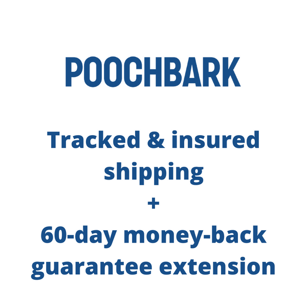 Insured shipping + extension of the 365-day money-back guarantee