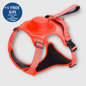 Poochbark™ 3 in 1 Dog Harness with Built-In Leash